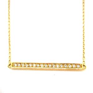 4℃ ブレスレット アクセサリー K18 ストーン ゴールド