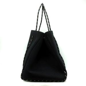 STATE OF ESCAPE トートバッグ ネオプレーン ポーチ付き 黒 ブラック