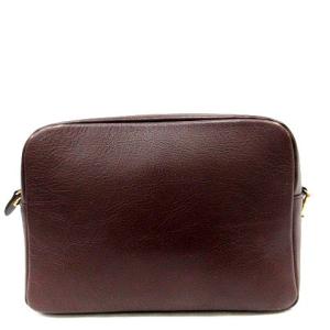 J&M DAVIDSON バッグ ショルダー ポシェット ギャビー GABBY レザー 赤茶