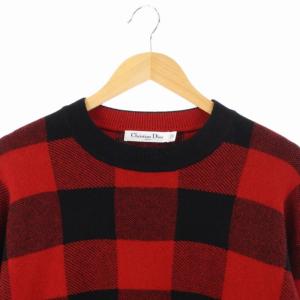 Christian Dior 19AW チェック JADIOR 8 ニット セーター カシミア 