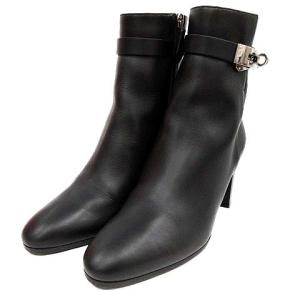 HERMES 20AW Kelly ケリーサンジェルマン ショートブーツ チャンキーヒール 36