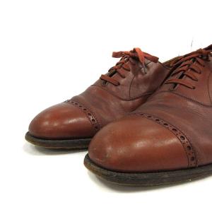 Brooks Brothers ビジネスシューズ ストレートチップ レザー 25.5cm