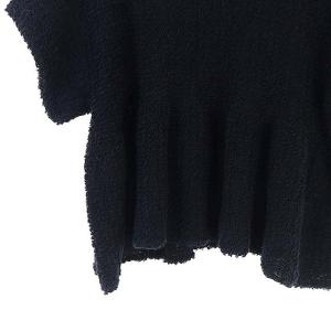 Drawer ループ ショートスリーブニットセーター 1 ブラック