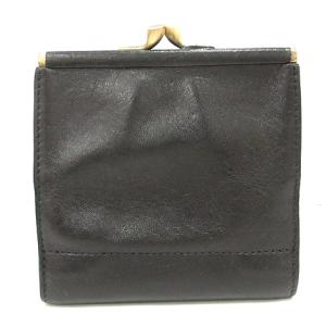 IL BISONTE 財布 二つ折り レザー がま口