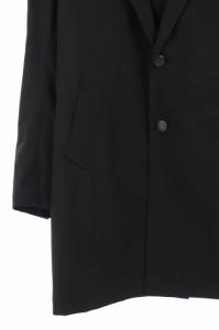 1PIU1UGUALE3 ナイロンブレンド チェスターコート ミディアム丈 背抜き