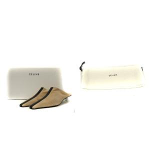 CELINE サボサンダル スエード 35.5 ベージュ