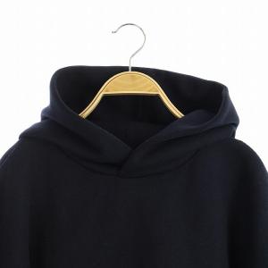 nagonstans 19SS ダンボールパーカー プルオーバー 長袖 38 紺 ネイビー