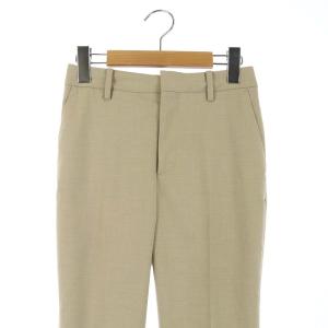 Plage 19AW Plain テーパードパンツ スティック ベージュ ライトグレー