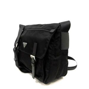 PRADA VERA メッセンジャーバッグ ブラック