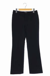 ナイロンストレートパンツ 3 黒