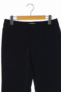 ISSEY MIYAKE ナイロンストレートパンツ 3 黒