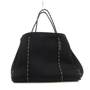 STATE OF ESCAPE バッグ トート ネオプレーン ポーチ付き 黒 ブラック