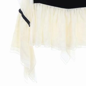 Emilio Pucci シルクシフォンブラウス プルオーバー 長袖 ギャザー