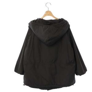 REMI RELIEF Nylon Zip Up ジャケット ブルゾン アウター ジップアップ フード 2点セット ベスト F 茶