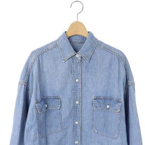 Deuxieme Classe 19SS デニムシャツ ダンガリー 長袖 オーバーサイズ