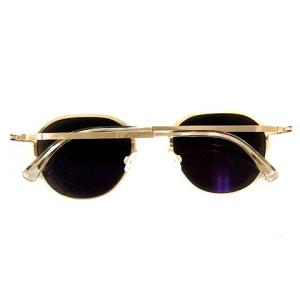 Maison Margiela MYKITA サングラス オーバル ゴールド ブラックMMCRAFT016