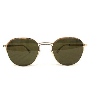 Maison Margiela MYKITA サングラス オーバル ゴールド ブラックMMCRAFT016