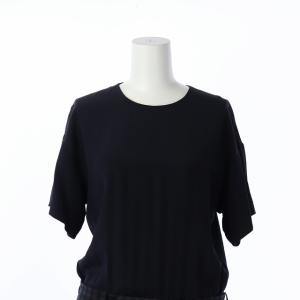 Martin Margiela 1 19AW ワンピース ロング 半袖 切替 38 黒 グレー