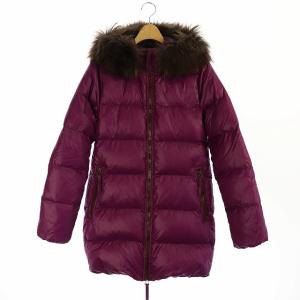 KAPPA ダウンコート フィンラクーンファー 40 パープル