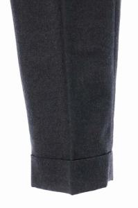 INCOTEX スラックスパンツ 002X1 ウール テーパード スリムフィット 48 グレー