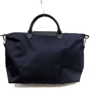 Longchamp ルプリアージュ ネオ バッグ トート ショルダー 2way ナイロン 紺