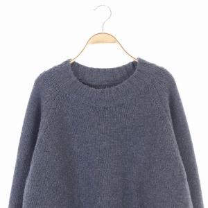 Martin Margiela 4 19AW ウール カシミヤ混 チャンキー オーバーニット セーター 長袖 XS グレー