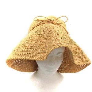 HELEN KAMINSKI 帽子 麦わら帽子 ストローハット ラフィア ベージュ