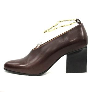 JIL SANDER アンクルリング パンプス 39.5 茶