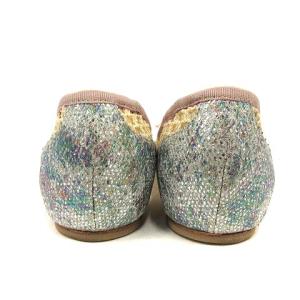 Christian Louboutin パンプス バレエシューズ フラット ポインテッドトゥ スタッズ