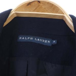 RALPH LAUREN テーラードジャケット 紺ブレ 金ボタン 総裏地 4 紺