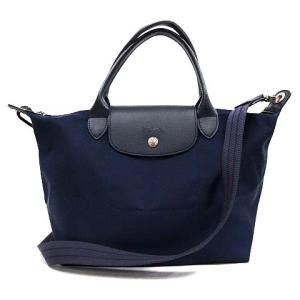 ル プリアージュ ネオ ハンドバッグ トート ショルダー 2WAY ナイロン 紺 ネイビー