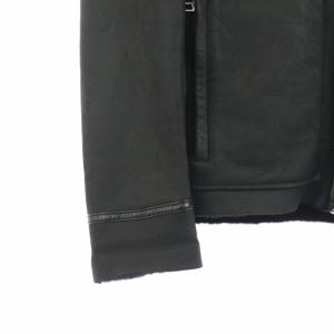 DIOR HOMME 10AW シープムートンジャケット ブラック