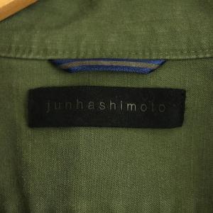 junhashimoto 19AW MILITARY STANDシャツ カーキグリーン
