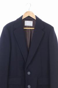 kolor チェスターコート ジャケット アウター 2 紺 ネイビー