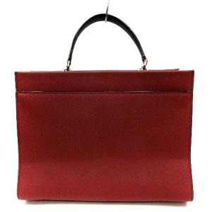 kate spade new york 18SS 2wayレザーハンドバッグ ボルドー