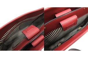 kate spade new york 18SS 2wayレザーハンドバッグ ボルドー