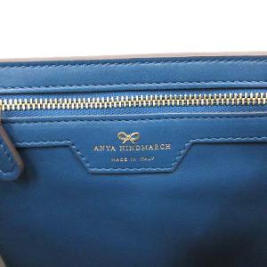 ANYA HINDMARCH RAINBOW フラップクロスボディバッグ ブルー