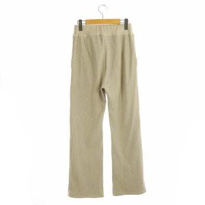 AMERICANA 20AW AMERICANA RIB PT イージーリブパンツ ベージュ