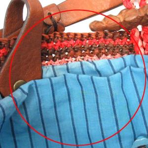 JAMIN PUECH かごバッグ トート マルチカラー