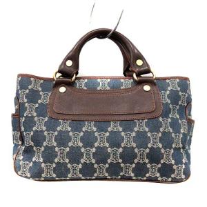 CELINE マカダム柄 ブギーバッグ ハンドバッグ