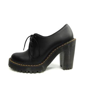 Dr.Martens SALOME2 サロメ2 パンプス ハイヒール 3ホール レースアップ レザー UK4 23cm 黒 ブラック