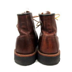 RED WING アイリッシュセッター ブーツ ショート レザー レースアップ 7ホール 羽タグ US7.5 25.5cm 茶 8146