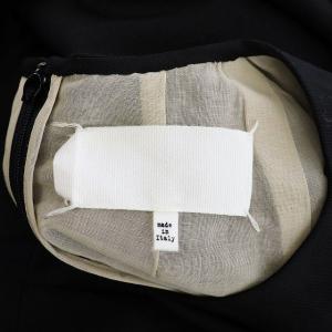 Martin Margiela 1 17AW 変形 ウール ドレス ワンピース ノースリーブ タイト ロング クルーネック 36 黒