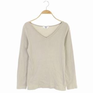 for IENA 20AW 長袖カットソー コットン グレージュ