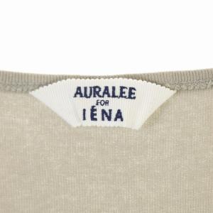 AURALEE for IENA 20AW 長袖カットソー コットン グレージュ