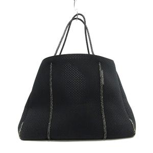 STATE OF ESCAPE バッグ トート ネオプレーン ポーチ付き 黒 ブラック