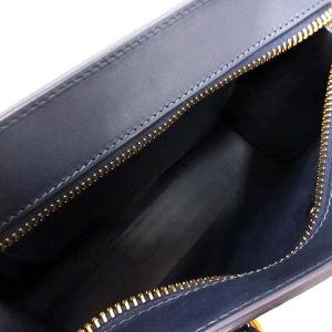 Sophie Hulme アパルトモンドゥーズィエムクラス取扱 バッグ トート ショルダー 2way レザー スクエア 紺