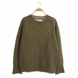 19AW FINE SHETLAND ニット セーター 長袖 プルオーバー 2 グレー