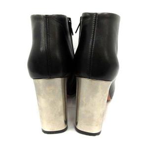 CELINE BAMBAM ショートブーツ メタルヒール 37.5 ブラック