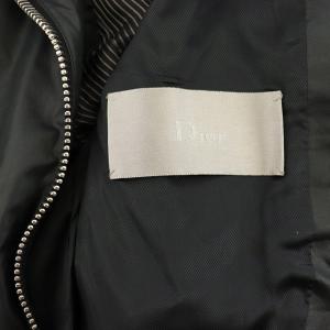 DIOR HOMME 08SS ブルゾン ジャケット ジップアップ ブラック